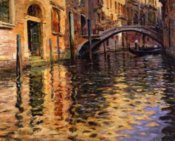 Louis Aston Knight : Pont del Angelo, Venice